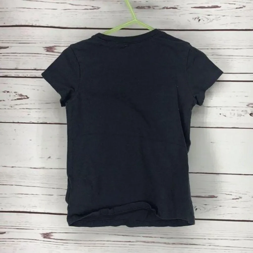Old Navy Falala Chirstmas‎ Girls 4T Black shirt